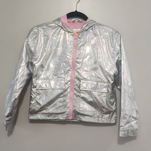 Silver jacket girls SZ. 10